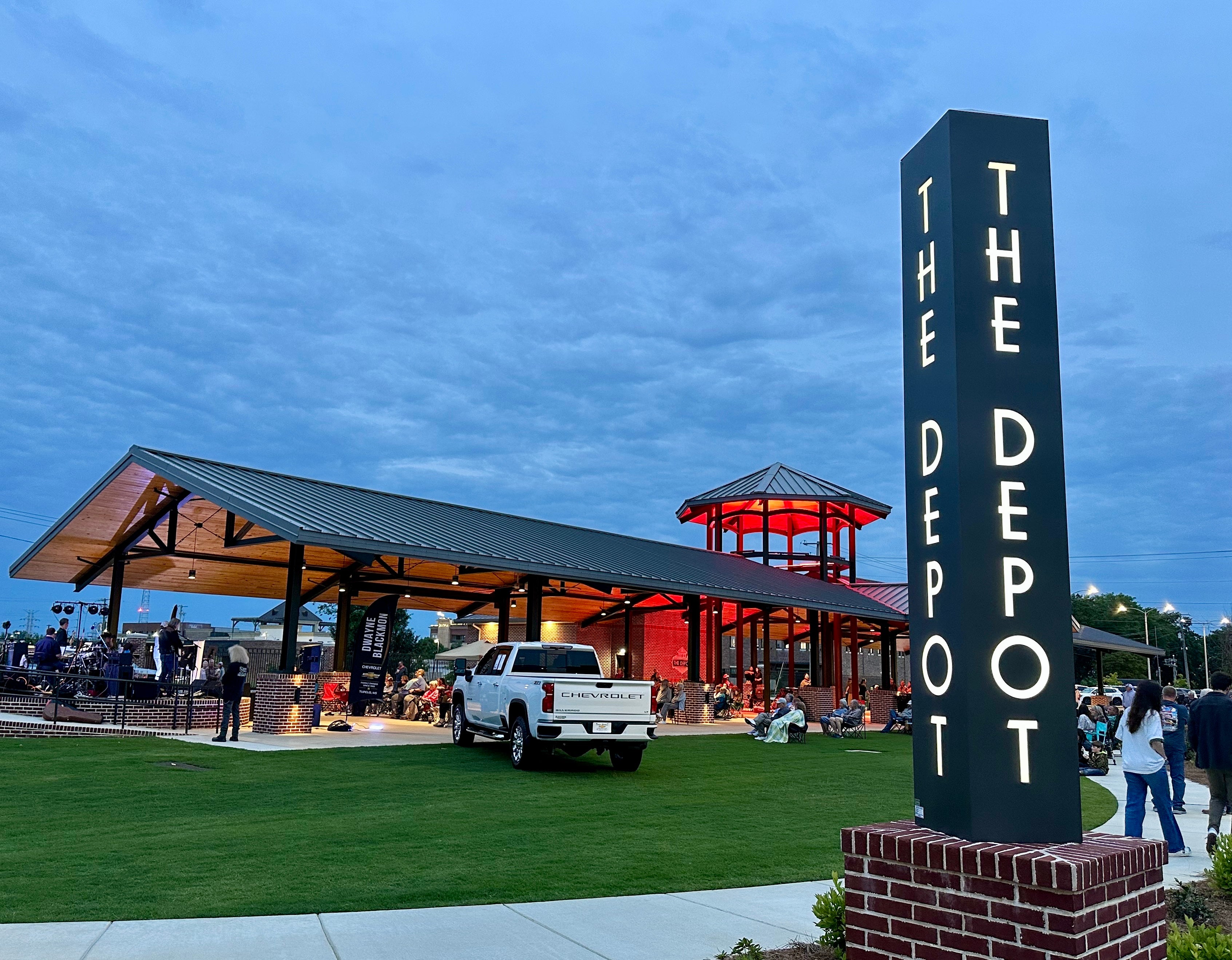 The Depot community event sponsored by Dwayne Blackmon Chevrolet